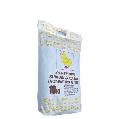 Комбі хен готовий комбікорм для курчат та курей несучок від 1 до 90 днів 100%, 10 кг, Курка