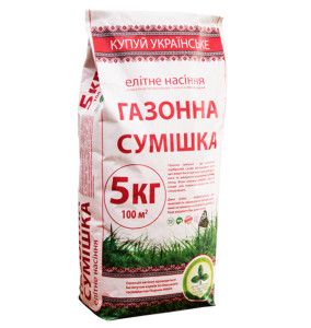 Газонна трава сумішка універсальна, 5 кг