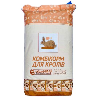Комбі ребіт для кролів від 30 до 90 днів премікс 2%, 25 кг, Кролики
