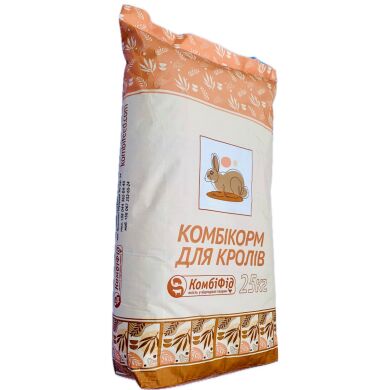 Комбі ребіт для кролиць від 15-ї доби вагітності та 30 днів після окролу 20% БВМД, 10 кг, Кролики